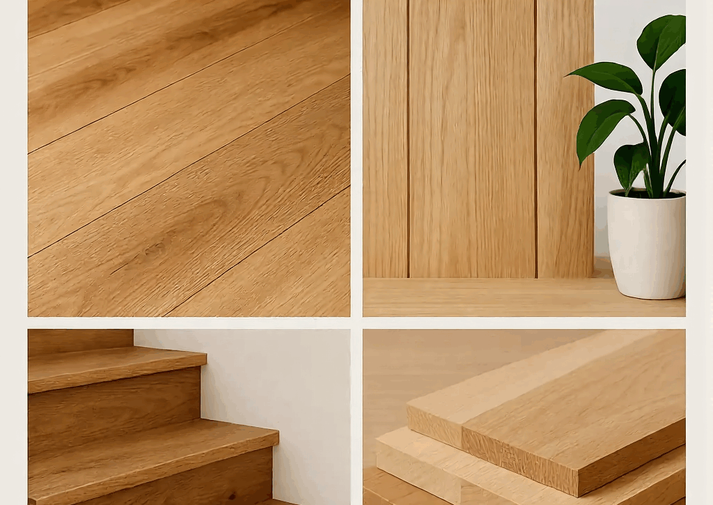 Tipos de madera para interiores en Lorca