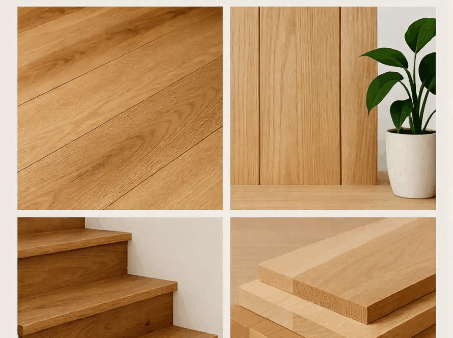 Tipos de madera para interiores en Lorca