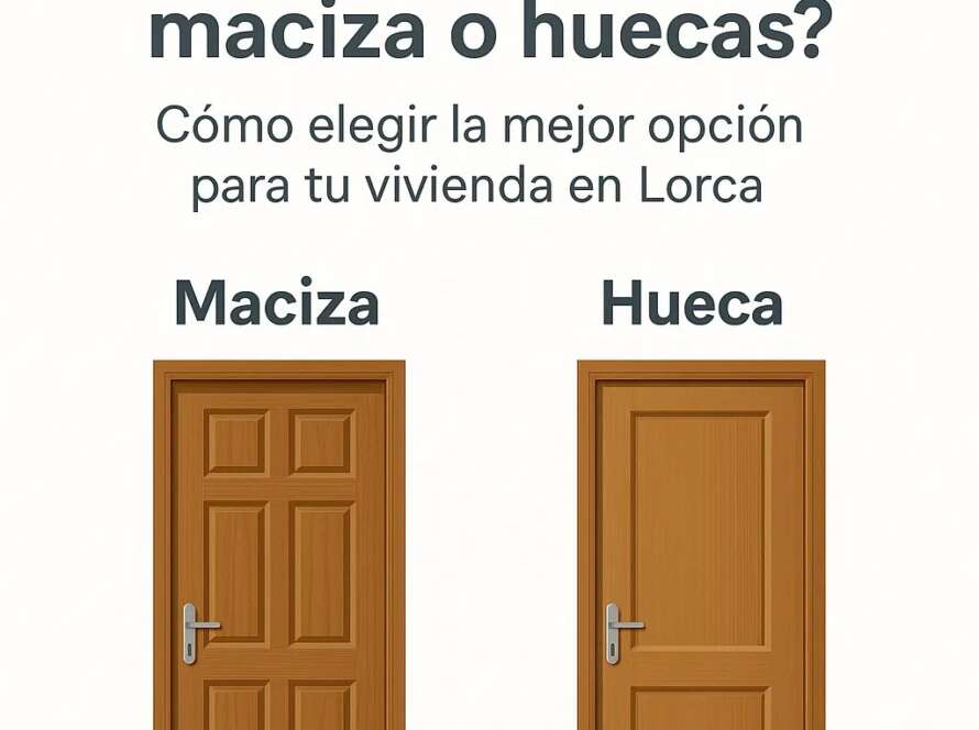 puertas madera lorca